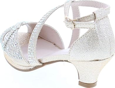 Amazon.com | Link Fantastic-90K Girl's Rhinestone Criss
